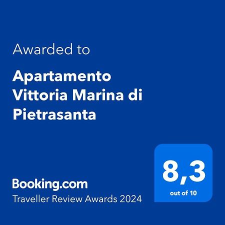 Apartamento Vittoria Marina Di פיאטרה סנטה מראה חיצוני תמונה